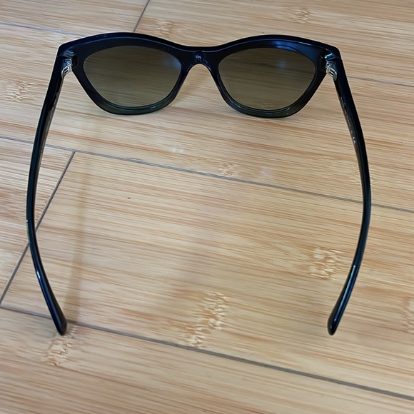 Women Designer CHANEL Sunglasses Cat Eye Used Great Condition - Picture 6 of 12